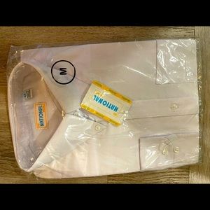 White men shirt, long sleeve M